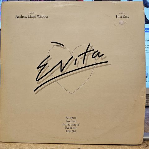 Andrew Lloyd Webber, Tim Rice – Evita LP PLAK