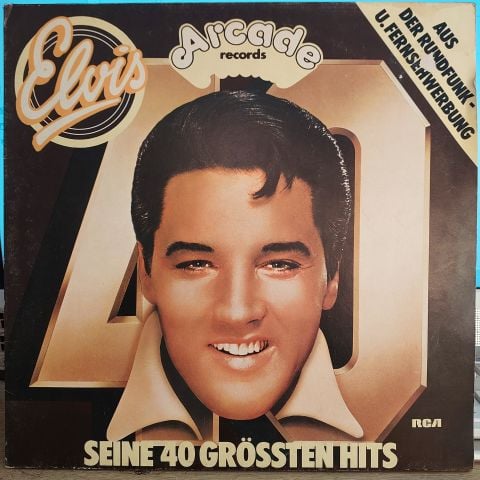 ELVİS PRESLEY - SEİNE 40 GRÖSSTEN HİTS LP PLAK
