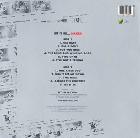 The Beatles – Let It Be... Naked LP PLAK