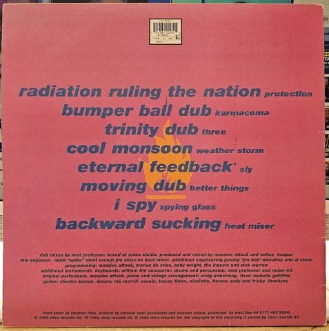 Massive Attack V Mad Professor – No Protection LP PLAK