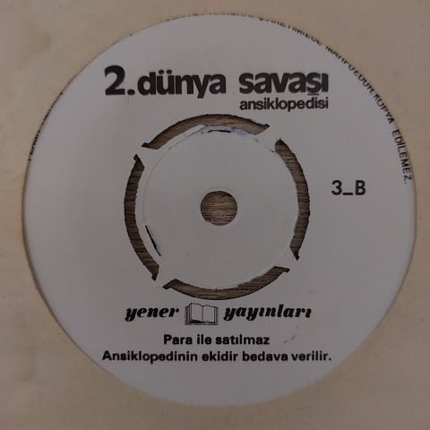 No Artist – 2. Dünya Savaşı Ansiklopedisi 45LİK PLAK