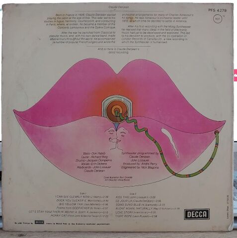 Claude Denjean And Synthesizer* – Open Circuit LP PLAK