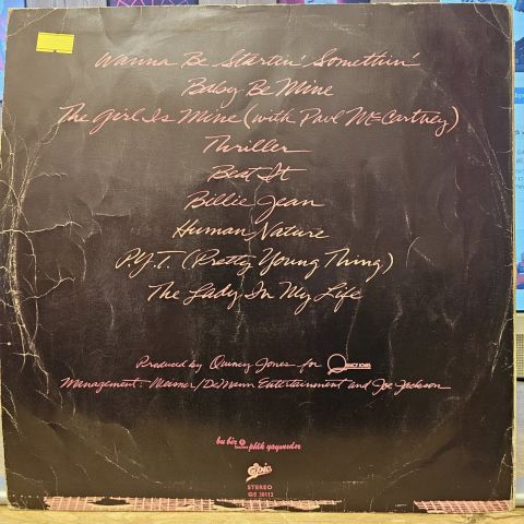 Michael Jackson – Thriller LP PLAK