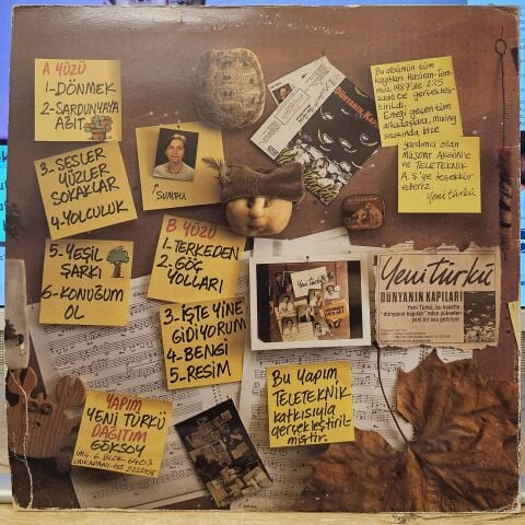 Yeni Türkü – Dünyanın Kapıları LP PLAK