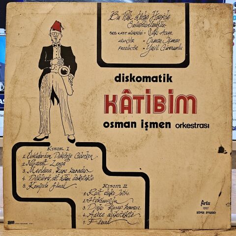 Osman İşmen Orkestrası – Diskomatik Katibim LP PLAK