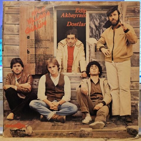 Edip Akbayram, Dostlar – Nice Yıllara Gülüm LP PLAK