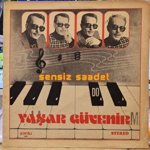 YAŞAR GÜVENİR - SENSİZ SAADET LP PLAK