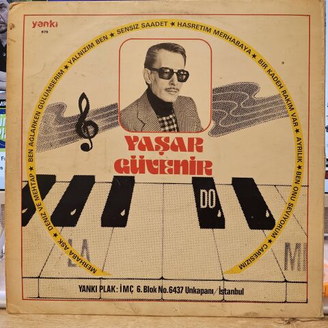 YAŞAR GÜVENİR - SENSİZ SAADET LP PLAK