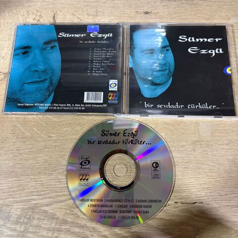 SÜMER EZGÜ - '' BİR SEVDADIR TÜRKÜLER '' CD