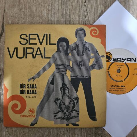 Sevil & Vural – Bir Sana Bir Bana 45LİK PLAK