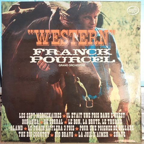 FRANCK POURCEL GRAND ORCHESTRE - WESTERN LP PLAK