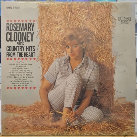 Rosemary Clooney – Rosemary Clooney Sings Country Hits From The Heart LP PLAK
