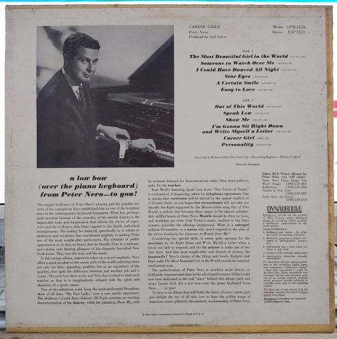 Peter Nero – Career Girls LP PLAK