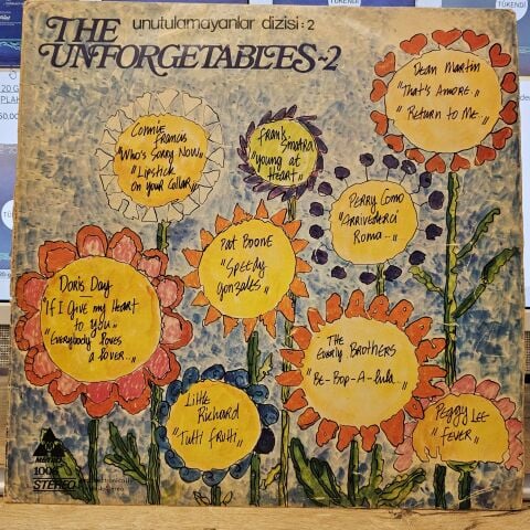 Various – The Unforgetables / Unutulmayanlar Dizisi: 2 LP PLAK