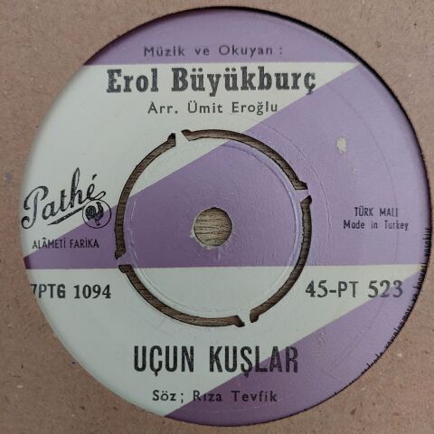 Erol Büyükburç – Uçun Kuşlar 45LİK PLAK