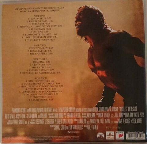 Fernando Velázquez – Hercules (Original Motion Picture Soundtrack) LP PLAK