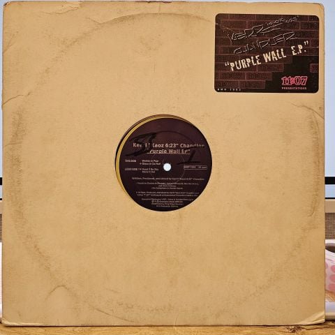 Kerri ''Kaoz 6:23'' Chandler – Purple Wall EP LP PLAK