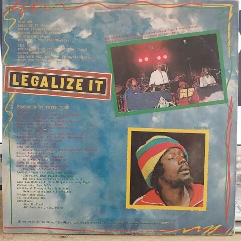 PETER TOSH - LEGALİZE LT LP PLAK