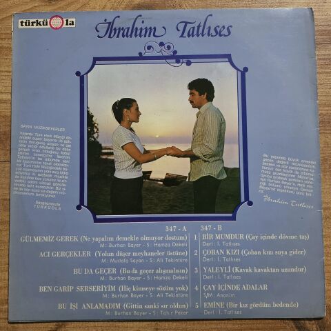 İbrahim Tatlıses – Gülmemiz Gerek LP PLAK