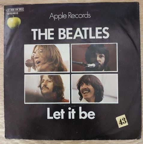 The Beatles – Let It Be 45LİK PLAK