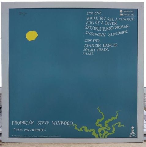 Steve Winwood – Arc Of A Diver LP PLAK