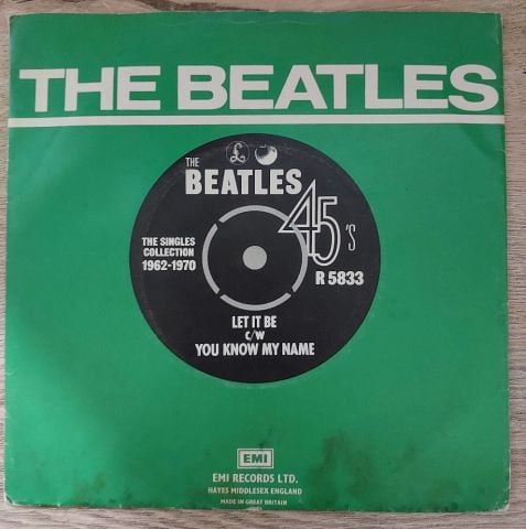 The Beatles – Let It Be 45LİK PLAK