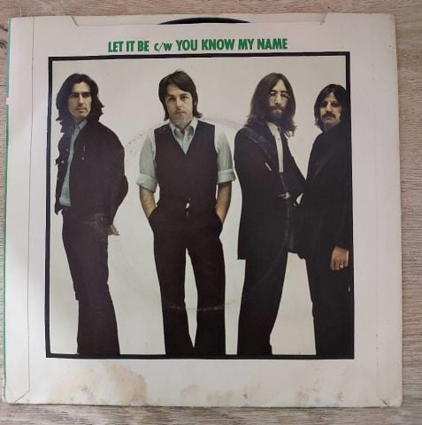 The Beatles – Let It Be 45LİK PLAK