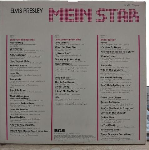 Elvis Presley – Mein Star - Elvis Presley LP PLAK