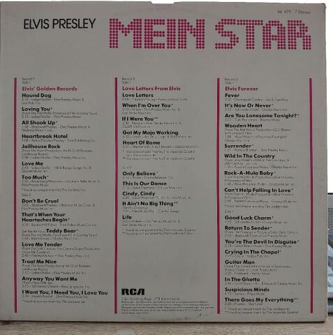 Elvis Presley – Mein Star - Elvis Presley LP PLAK
