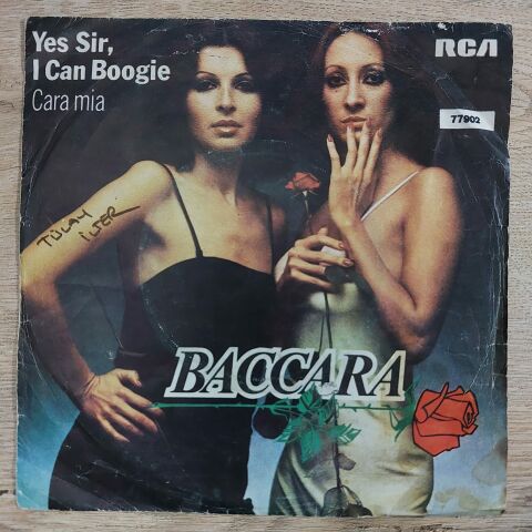 Baccara – Yes Sir, I Can Boogie / Cara Mia 45LİK PLAK