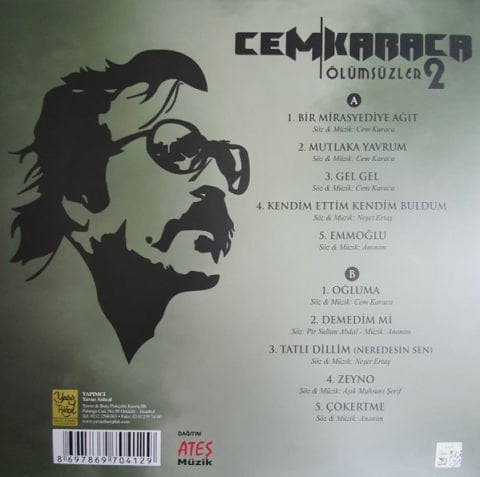 Cem Karaca – Ölümsüzler 2 LP PLAK