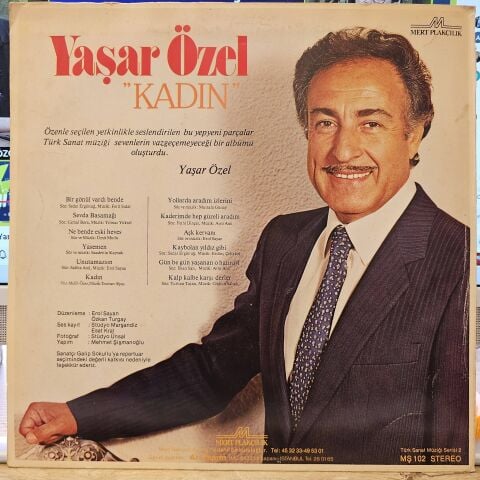 Yaşar Özel – Kadın LP PLAK
