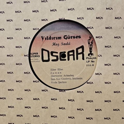 YILDIRIM GÜRSES - BİR HOŞ SADA LP PLAK
