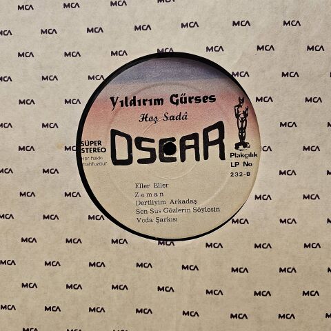 YILDIRIM GÜRSES - BİR HOŞ SADA LP PLAK