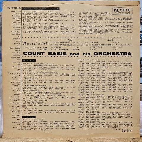 Count Basie Orchestra – Basie LP PLAK