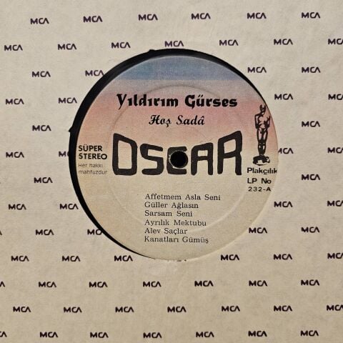 YILDIRIM GÜRSES - BİR HOŞ SADA LP PLAK