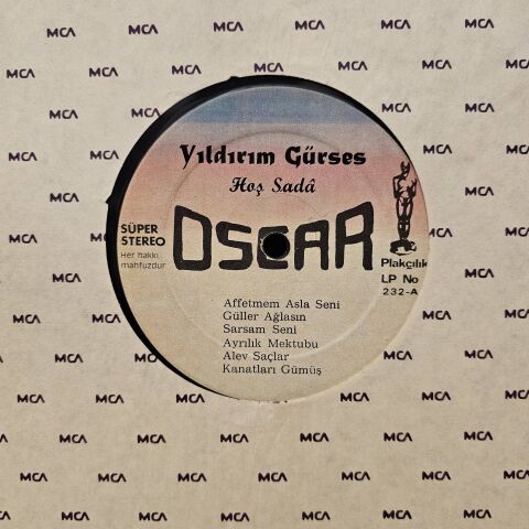 YILDIRIM GÜRSES - BİR HOŞ SADA LP PLAK