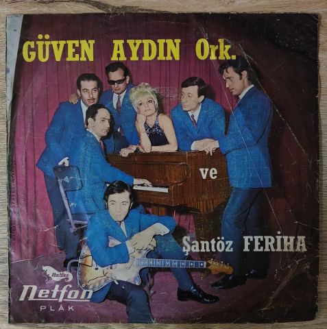 Güven Aydın Orkestrası – Kahverengi Gözlerin / Beklenen Sevgili 45LİK PLAK