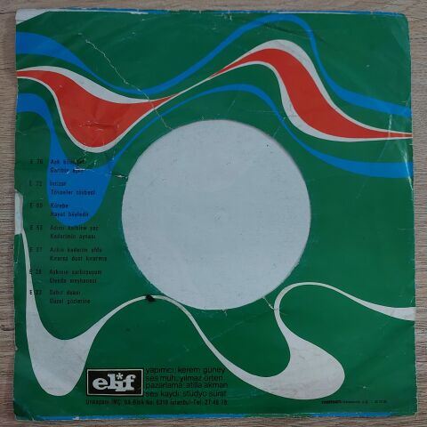 ADNAN - GÜZEL GÖZLERİN 45LİK PLAK