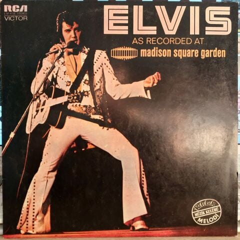 ELVİS PRESLEY - ELVİS AS RECORDED MADİSON  LP PLAK