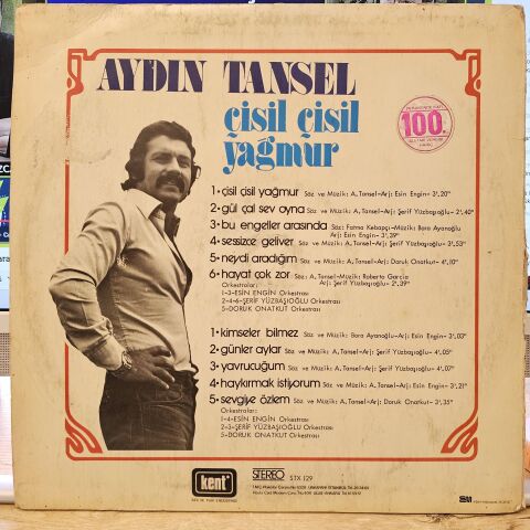 Aydın Tansel – Çisil Çisil Yağmur LP PLAK