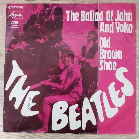 The Beatles – The Ballad Of John And Yoko / Old Brown Shoe 45LİK PLAK