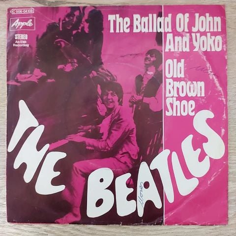 The Beatles – The Ballad Of John And Yoko / Old Brown Shoe 45LİK PLAK