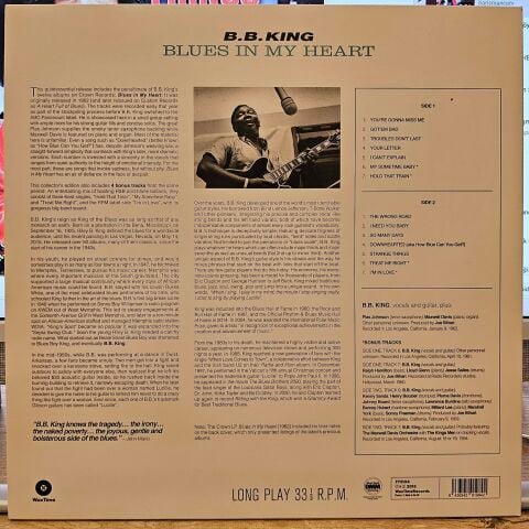 B.B. King – Blues In My Heart LP PLAK
