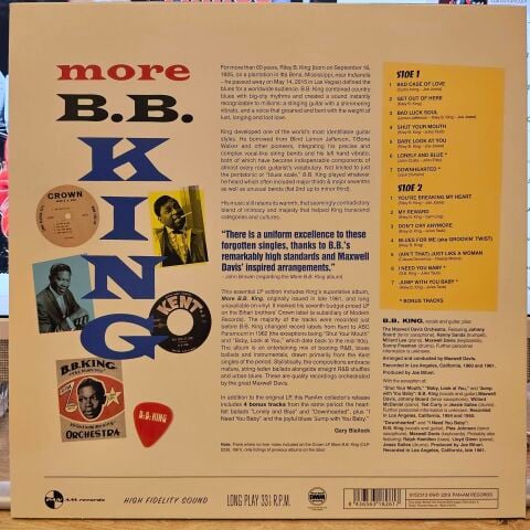 B.B. King – More B.B. King LP PLAK