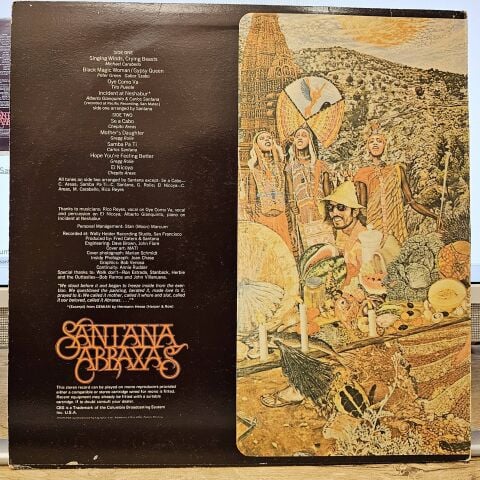 Santana – Abraxas LP PLAK