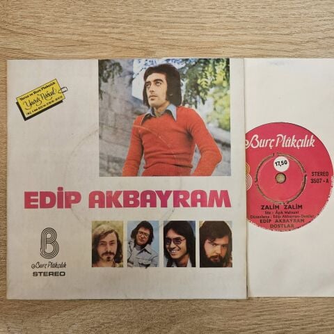 Edip Akbayram – Zalim Zalim / Kahpe Felek 45LİK PLAK