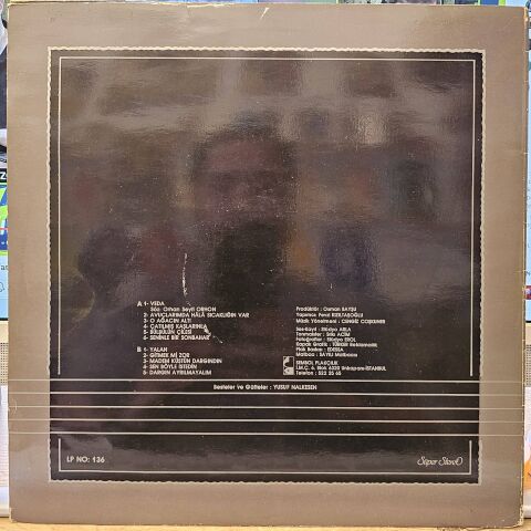 Bülent Ersoy – Anılardan Bir Demet LP PLAK