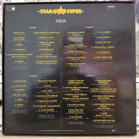 Milva – Star Gold Super BOX SET LP PLAK