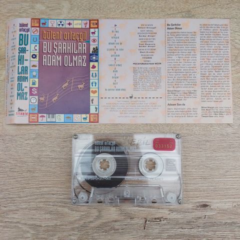BÜLENT ORTAÇGİL - BU ŞARKILAR ADAM OLMAZ KASET
